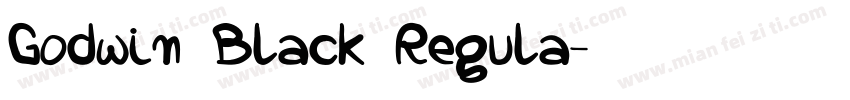 Godwin Black Regula字体转换
